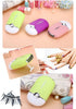 ThreeH Portable Mini Fan Handheld USB Rechargeable Air Conditioner Built-in Li-ion Battery Desk Cooling Fan Bladeless Eyelash Fan,Green...