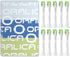 Compatible for Philips Sonicare W DiamondClean Replacement Toothbrush Heads HX6062 HX6063 HX6064, Whitening, Plaque Stain Removal with Medium Bris...