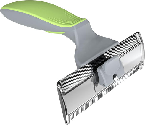 Dog Brush Deshedding Brush, Pet Grooming Tool for Dogs and Cats, Reduces Shedding by up to 95% & Enhances the Shine of Pet Hair....