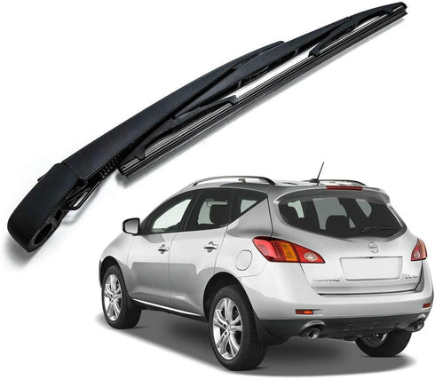 Mitsubishi Outlander Rear Wiper Arm and Blade, SEMOLTO Rear Windsheild Back Wiper Arm And Blade with Cover Set For Mitsubishi Outlander 2007-2015 ...