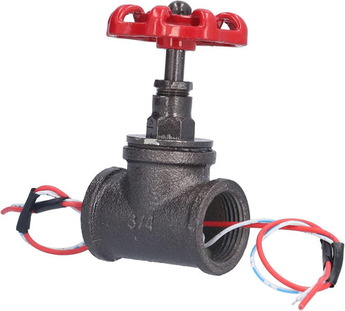Retro Industrial 3/4in Stop Valve Rotating Light Switch, Unique Design, Suitable for Table Pipe Lamp, Steampunk Lamp Switch...