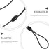 HOMSFOU 10pcs Stylus Tether Plastic Elastic Tether Lanyard for Touch Pens Anti-Lose Tablet Pens Coil Spring Straps Perfect Tool to Tether a Drawin...