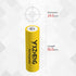 Batteries AA NiCd 600mAh 1.2V Rechargeable for Solar Garden Lights (16pcs AA)...