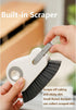 2 in 1 Groove Cleaning Brush 2PK Window Track Cleaning Tools, Multifunction Grout Cleaner Tool Grip Brush Hard Bristle Crevice Cleaning Brush for ...