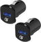 Scosche USBCQC1 18W Qualcomm Quick Charge 3.0 Car Charger Compatible with All Qualcomm 3.0, 2.0, Samsung Adaptive Fast Charge and USB Devices (Pac...