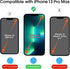 amFiIm Tempered Glass Screen Protector + Camera Lens Protector for iPhone 13 Pro Max 6.7", Easy OneTouch Installation, Auto-alignment, Bubble Free...