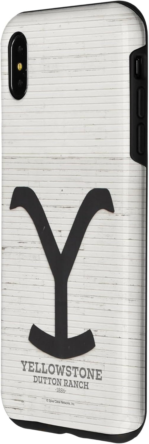 Yellowstone - Dutton Ranch White Barn Case for iPhone XS Max...