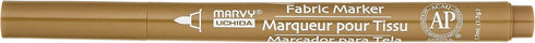 Uchida 522-C-27 Marvy Fine Point Fabric Marker, Khaki...