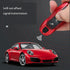 Jaronx 3PCS Remote Key Covers for Boxster Turbo Cayenne Panamera Macan Cayman 911 ,Glossy Blue Key Fob Shell Cover Painted Keyless Entry Skin Prot...