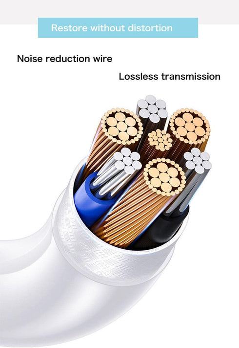 Original Wired Headphone Noise Canceling HiFi Headphone Jack in-Ear Built-in Microphone with Remote Control Support Smartphone Call Volume Adjustm...