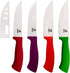 Ceramic Steak Knives Set of 4 with Covers in Gift Box - Utility Knife Large Size - Healthy Stain Resistant & Rust Proof - Dishwasher Safe - Best f...