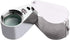 Beileshi Jewelers Loupe 30x,with 2 LED Light,Loupe Magnifier Metal Construction and Optical Glass with a Carrying Case...