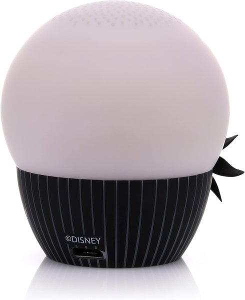 Bitty Boomers Disney: Tim Burton's The Nightmare Before Christmas - Jack Skellington Vengeful Face - Glow in The Dark - Mini Bluetooth Speaker, Mu...