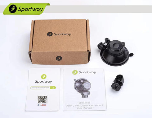 S501 Dash Cam Suction Mount Holder (5th Gen), Replaceabled Joint for CHORTAU OldShark NIUTA Boogiio ORSKEY Abask and Most Other Car Dash Cameras...