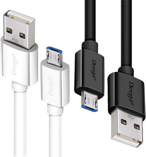 Micro USB Cable,2Pack Extra Long Android Charger Cable 10Ft 6Ft, EnduringFast Phone Charger Cord Android USB Charging Cable for Samsung Galaxy S7 ...