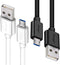 Micro USB Cable,2Pack Extra Long Android Charger Cable 10Ft 6Ft, EnduringFast Phone Charger Cord Android USB Charging Cable for Samsung Galaxy S7 ...