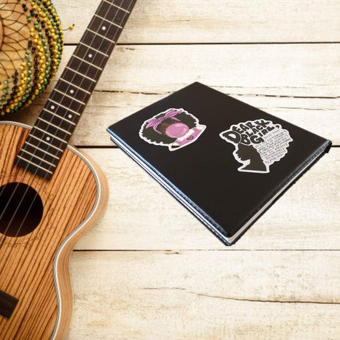 50 pcs Melanin Stickers | Black Girl Graffiti Stickers|Music Singer Decal Waterproof Vinyl Decals for Laptop Skateboard Water Bottles Luggage Scra...