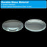 PATIKIL 0.8" 1" (200mm 300mm) Focal Length Double Convex and Concave Lens Set, Glass Optically Polished Round Edges Lens for Physics Experiment Cl...