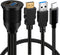 BATIGE USB 3.0 & Type C 3.1 & HDMI Male to Female Car USB C Flush Mount Extension Cable USB 3.0 Dash Mount for Car Truck Boat Motorcycle - 3ft...