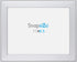 SnapeZo Certificate Frame 8.5x11, Silver, 1.25 Inch Aluminum Profile, Front-Loading Snap Frame, Wall Mounting, Professional Series...
