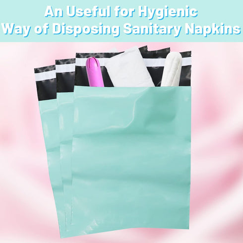 Feminine Sanitary Napkin Disposal Bags,100Pcs Personal Disposal Bags Fit for Feminine Hygiene Disposal Bags, Discreet Tampons, Sanitary Pads, Napk...