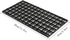 2pcs 30cm x 15cm Plastic Grid Divider Tray Egg Crate Louvre Aquarium Fish Tank Bottom Isolation, Black...