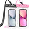 Waterproof Phone Pouch, Universal IPX8 Cellphone Dry Bag Case, Large Phone Protector for iPhone Samsung Galaxy, Essentials for Outdoor Sports Beac...