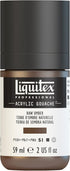Liquitex Professional Acrylic Gouache, 2-oz (59ml) Bottle, Raw Umber...