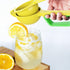 Lemon Squeezer, Aluminium Manual Citrus Juicer Handheld Lime Juicer Press, Kitchen Tools for Citrus Juicer & Dishwasher Safe(Bright Yellow)...
