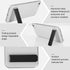 Ultra-Thin Cell Phone Holder, Adjustable Mini Alloy Phone Kickstand Portable Foldable Phone Stand Adjustable Angle for Mobile Phone Tablet Univers...