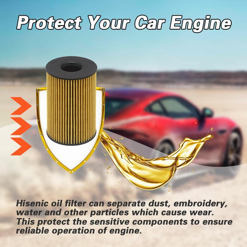 Oil Filter Fits BMW V8 4.4L 550i 650i 750i 750Li Alpina B7 M5 M550i M6 M760i M8 M850i X5 X6 X7 | Part No. 11427580676 11427583220 11427600089 1142...