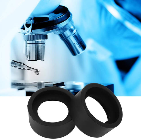 AUNMAS 2PCS Eyepiece Cover, Binocular Eye Cups Binocular Eye Cups Replacement Guard Soft Rubber 36mm Diameter Stereo Microscope Accessory for 32 3...