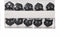 Kurt Adler HW1724 10-Light Orange Flicker LED Black Cat Light Set...