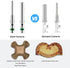 Nilight 4 PIN DT Connector Kit 3 Sets Size 16 Solid Contacts Waterproof Male Female Terminal for 14-20 AWG DT Series Connector Car Truck Motorcycl...