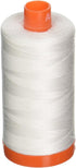 AURIFIL USA Aurifil 50wt Cotton 1,422yd-Natural, 1422 yd, Natural White...