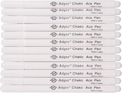 Air Erasable Fabric Marking Pen Disappearing Ink Makring Pen Fabric Marker Water Soluble Ink for Embroidery Cross Stitch Handicarft Needlework Qui...