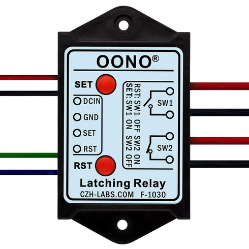DPST 1NO 1NC 8Amp Latching Relay Module (DC 12V)...