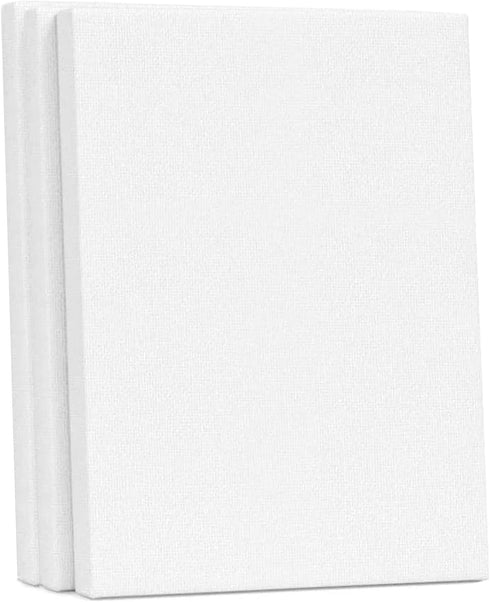 2 Pack Canvases for Painting with 8x10, Stretched Blank Canvas Framed White Canvas Boards Painting Supplies Art Board Paint Canvas Panels DIY Gift...