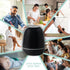 SpaRoom Mini Majesto Aromatherapy Ultrasonic Misting Essential Oil Diffuser for Medium Rooms, 100 mL Water Capacity, Matte Black...
