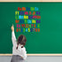Tenare 268 Pcs Bulletin Board Letters Alphabet Letters Numbers and Punctuation Cutouts Letters Fun Bulletin Board Set for Classroom Chalkboard Bul...