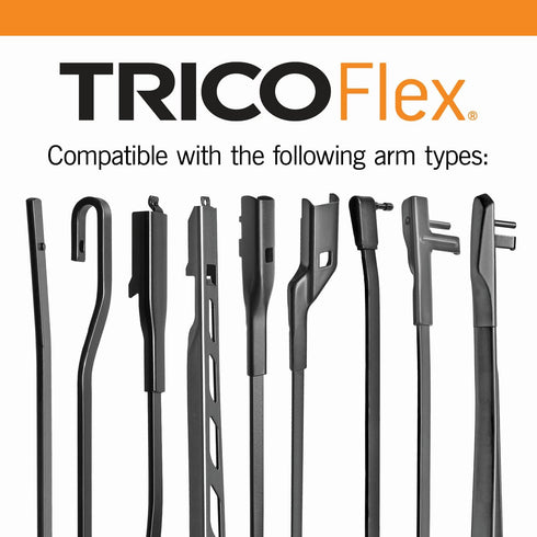 Trico 18-160 Flex Beam Wiper Blade 16", Pack of 1...
