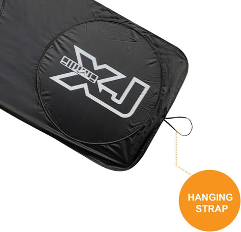 Cherokee XJ Accessories, Windshield Sunshade, Banner, Sun Shield, Fits Every Year XJ 1984-2001, Custom fit...