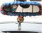 Bohemian Style Car Rear View Mirror Cover for Women - Blue...