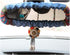 Bohemian Style Car Rear View Mirror Cover for Women - Blue...