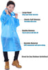 Kids Rain Jacket, 2 Pack Rain Ponchos for Kids - Reusable Raincoats for Boys and Girls Waterproof Outdoor Rain Gear...