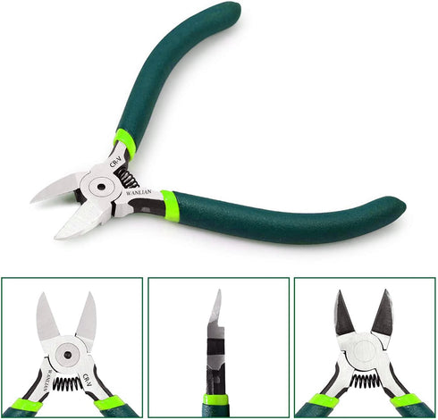 Wanlian Professional Hardware Tools - Pliers, Professional Industrial Pliers, Side Cutting Pliers, Wire Cutters,Electrician Wire Cutters,flush cut...