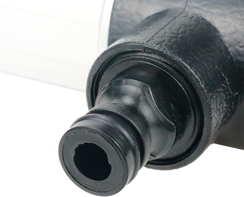 Multifunctional High-pressure Car Washing Foam Reservoir, Garden Hose Spray Nozzle Bottle Washing Foam Mixer Unit (Need to Connect Water Gun)...