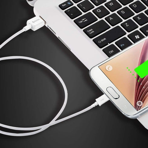 Galaxy S7 Smartphone Adaptive Fast Charging Wall Charger Kit Set with Micro 2.0 USB Cable, Compatible with Samsung Galaxy S7/Edge/S6/Note5/4/S3 (W...