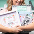 Sizzix Layered Reusable Crafts 4PK Heart Wreath by Olivia Rose | 665839 | Chapter 4 2022 Stencils, Mulitcolour...