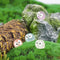 Glow in Dark Luminous Miniature Fairy Garden Accessories, Animals, Figurines, Micro Landscape Ornaments DIY Kit, Environmental Resin Decoration Ou...